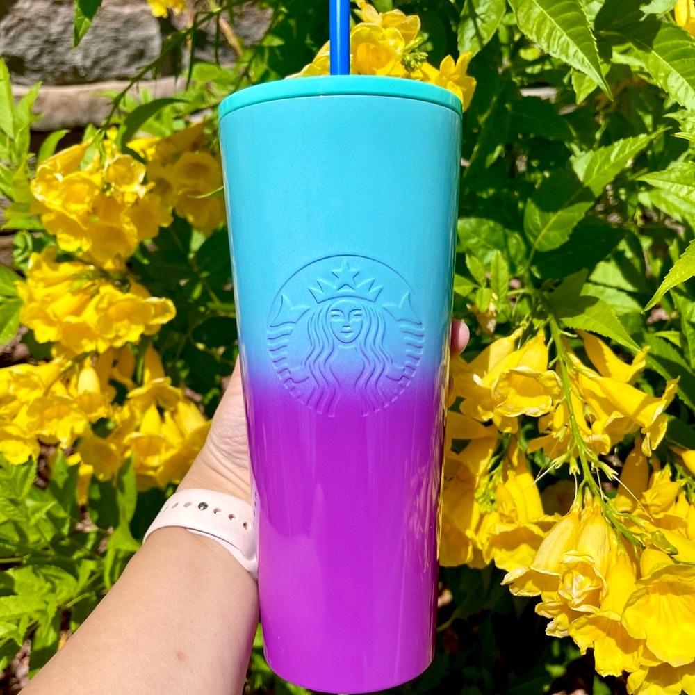 🌈Starbucks summer 2021 stainless Ombré Tumbler